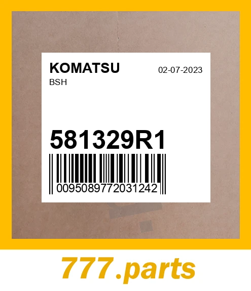 581329R1 BSH fits KOMATSU